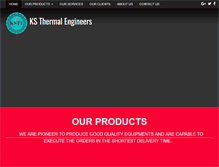 Tablet Screenshot of ksthermalengineers.com
